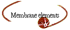 Membrane elements